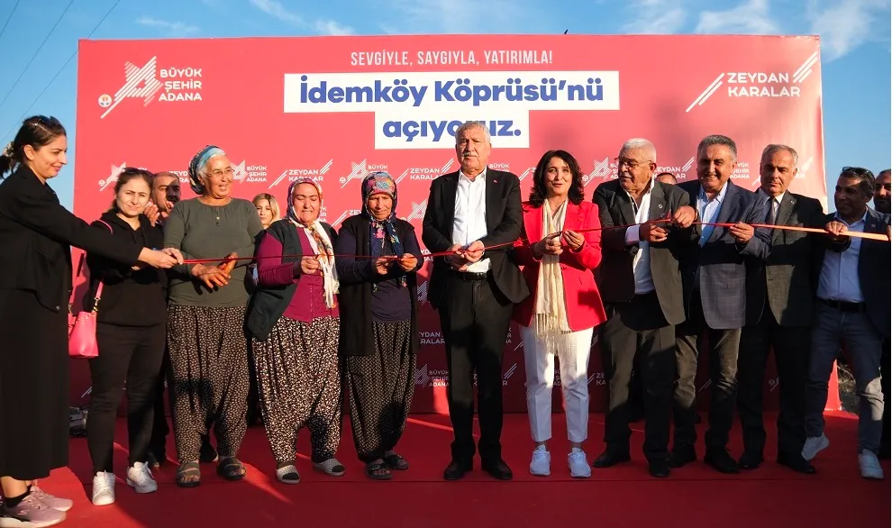 KARALAR, İDEMKÖY KÖPRÜSÜ’NÜN AÇILIŞI YAPTI