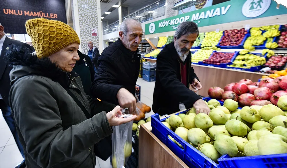 BAŞKENT MARKET’TEN “TARLADAN SOFRAYA” MANAV REYONU