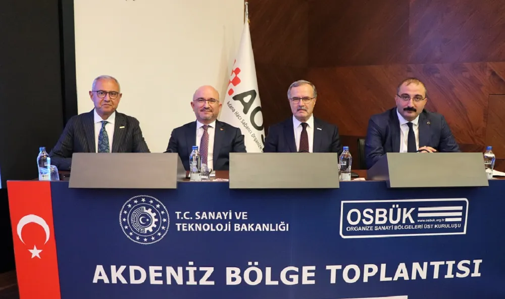 AOSB’DE “AKDENİZ BÖLGESİ SANAYİ ZİRVESİ”