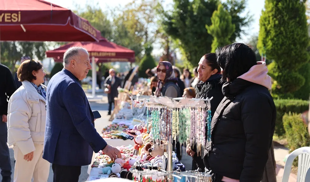 DEMİRÇALI: “ÜRETEN KADINLARIN YANINDAYIZ”