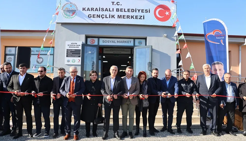 KARAİSALI BELEDİYESİNDEN SOSYAL MARKET 