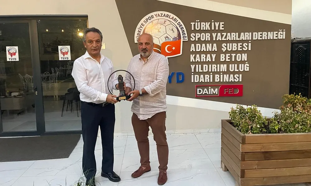 DAİMFED’E TSYD’DEN PLAKET