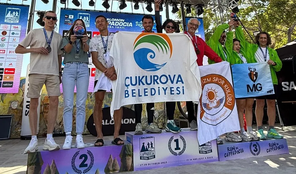 MARATONDA ÇUKUROVA BELEDİYESİ BİRİNCİ OLDU