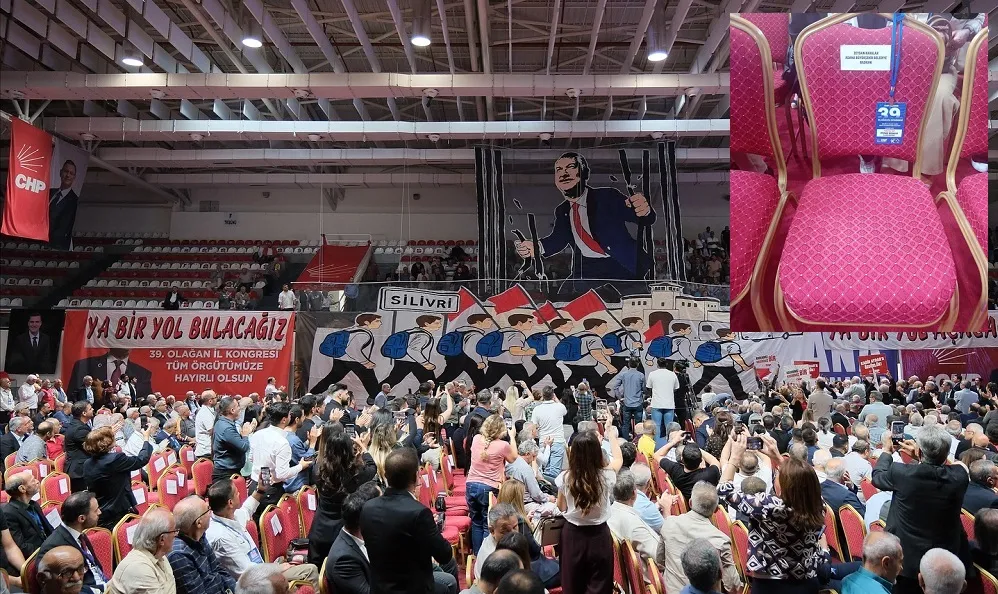 CHP ADANA KONGRESİNDE BOŞ KOLTUK!