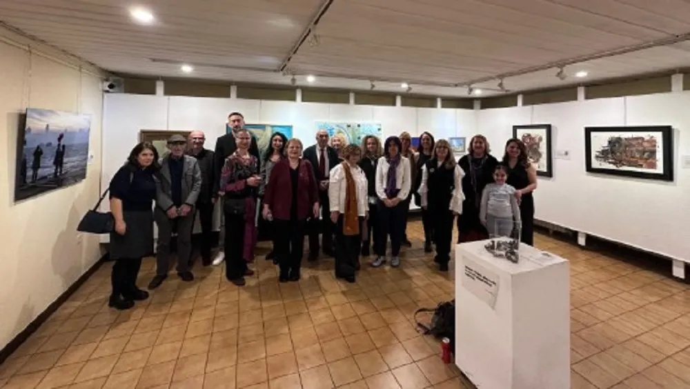 TGC 4. EY ÖZGÜRLÜK SERGİSİ SANATSEVERLERLE BULUŞTU