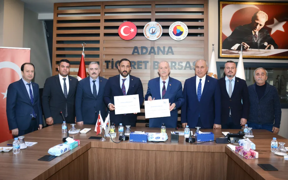 ADANA İLE SİVAS KARDEŞ BORSA OLDU