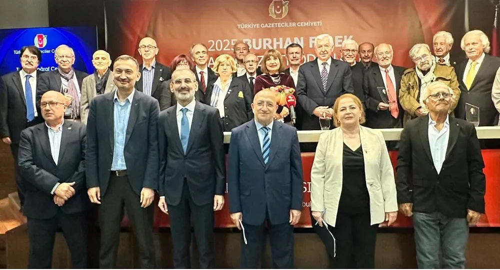 TGC 43. BURHAN FELEK BASIN HIZMET ÖDÜLLERI SAHIPLERINI BULDU