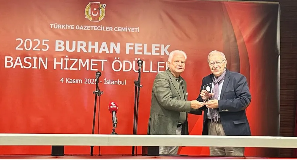 APAYDIN’A BURHAN FELEK ÖDÜLÜ