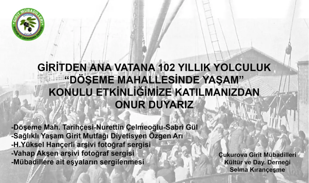 GİRİT’TEN ANAVATANA 102 YILLIK YOLCULUK