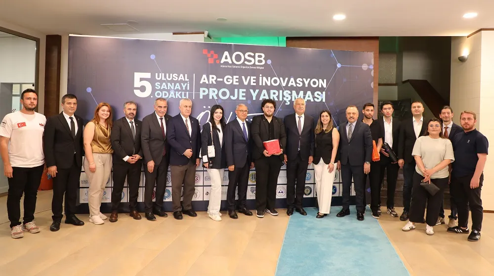 AOSB 5. ULUSAL AR-GE VE İNOVASYON YARIŞMASI ÖDÜLLERİ SAHİPLERİNİ BULDU