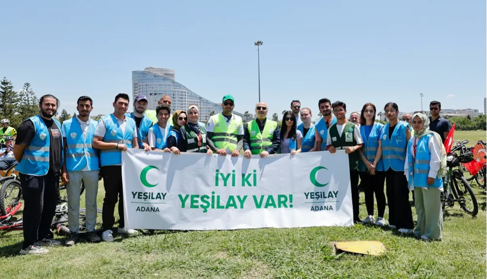 ADANA’DA SAĞLIKLI BİR GELECEK İÇİN PEDALLAR DÖNDÜ