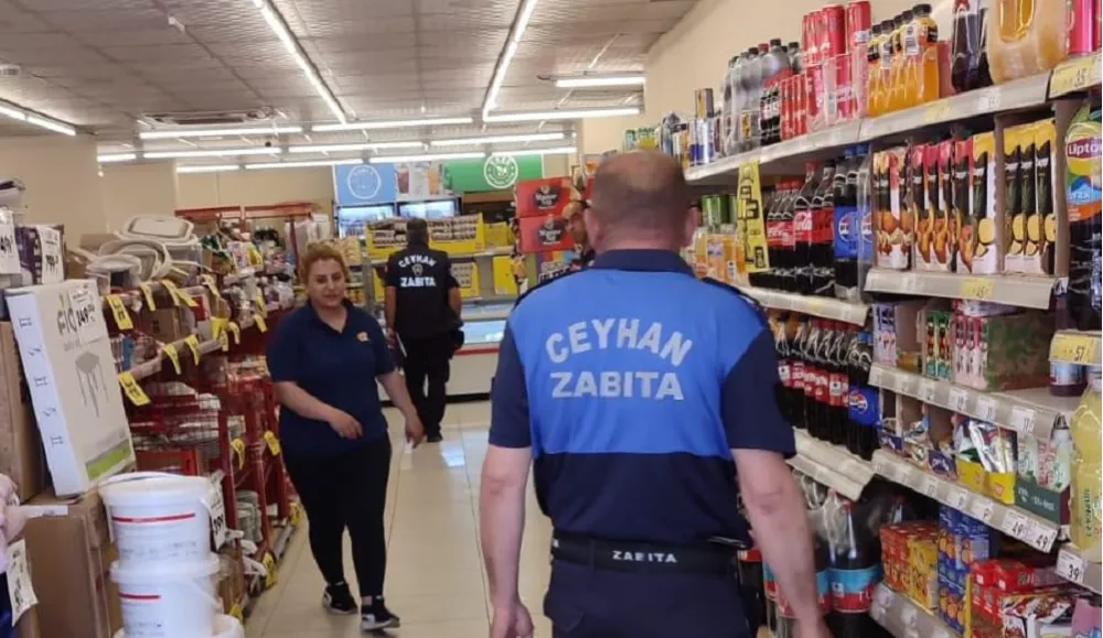 CEYHAN’DA MARKETLER DENETİMDE