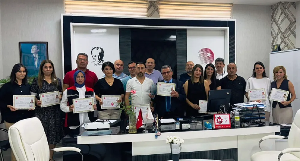 TARIM MÜDÜRLÜĞÜ PERSONELİNE BAŞARI BELGESİ