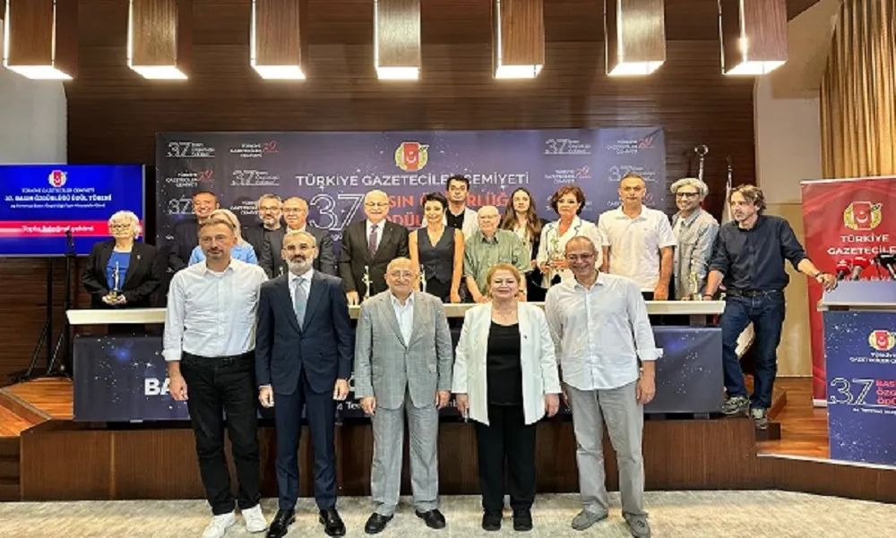 TGC 2025 BASIN ÖZGÜRLÜĞÜ ÖDÜLLERİ SAHİPLERİNİ BULDU