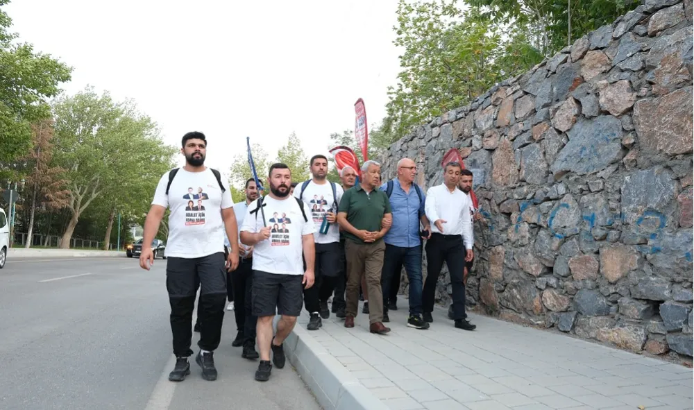 ÖZGÜRLÜK YÜRÜYÜŞÜ 118. KİLOMETRESİNDE