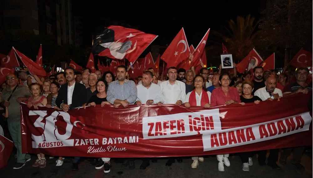 30 AĞUSTOS’TA ADANA’DA MEŞALELİ YÜRÜYŞŞ