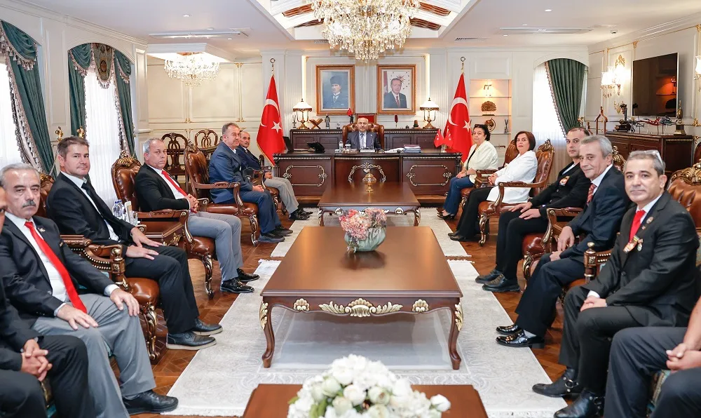 ŞEHİT VE GAZİLERDEN VALİ KÖŞGER’E ZİYARET
