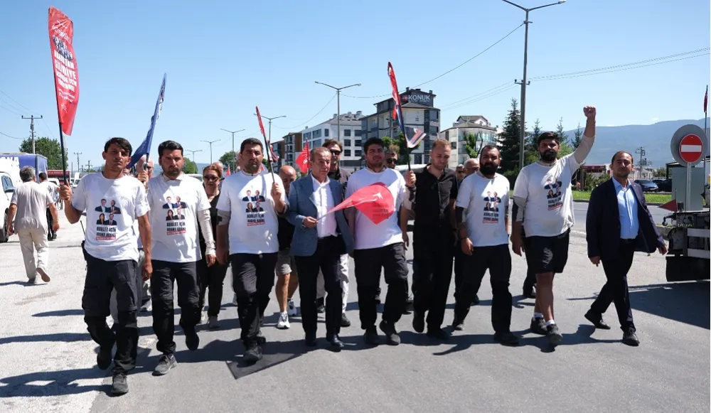 ÖZGÜRLÜK YÜRÜYÜŞÇÜLERİ BOLU’DA