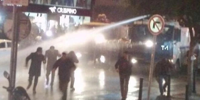 Adana’da Yürüyüşe TOMA engeli