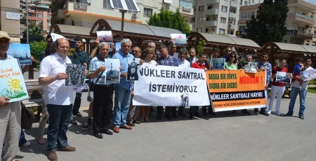 Adana’da Nükleer Karşıtı Eylem