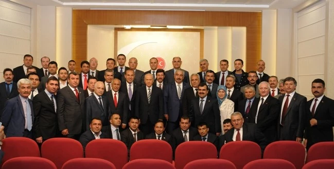 Bahçeli, Adanalı Başkanlarla Görüştü