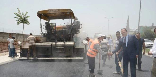 Asfalt İşçilerine su ve Cezerye