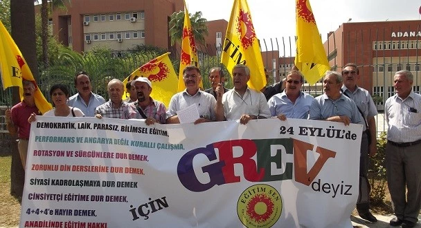 Eğitimciler 24 Eylül’de Grevde