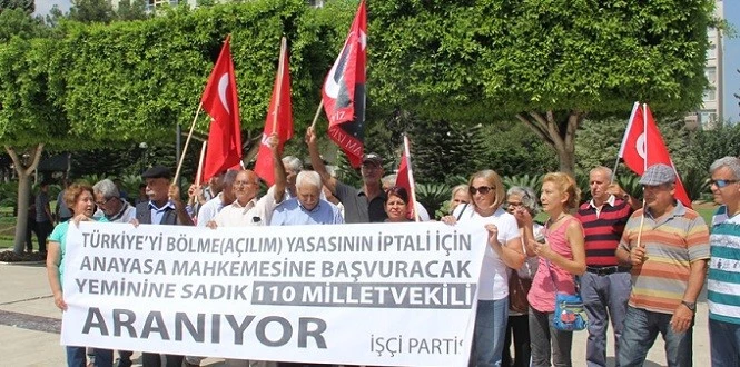 İşçi Partisi’nden  “Açılım Yasasına” tepki