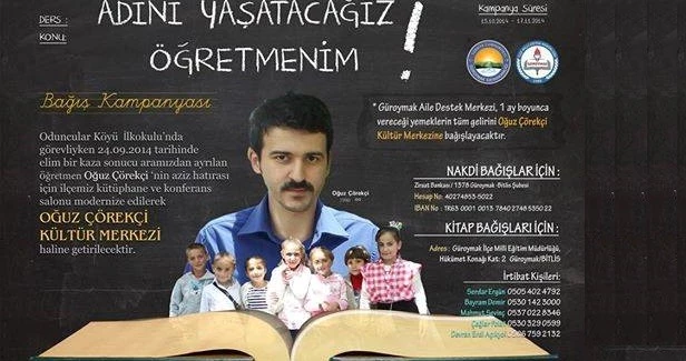 “Adını Yaşatacağız Öğretmenim”