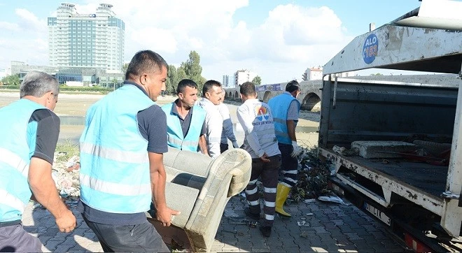 Bu atıklar Seyhan’dan çıktı!