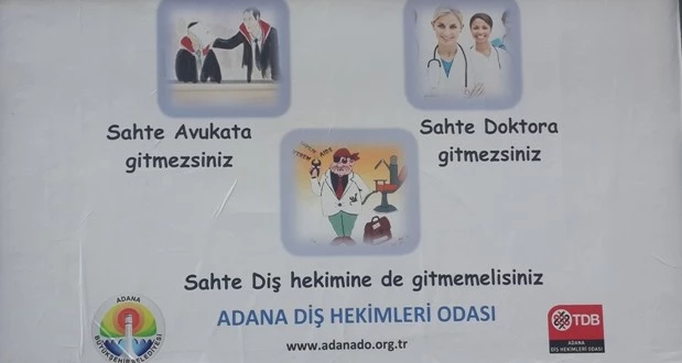 Billboardlarda  “Sahte Dişçi” Uyarısı