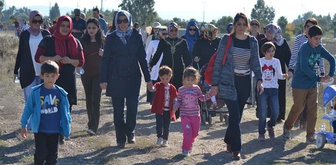 Yürüdüler, Doğayı Temizlediler