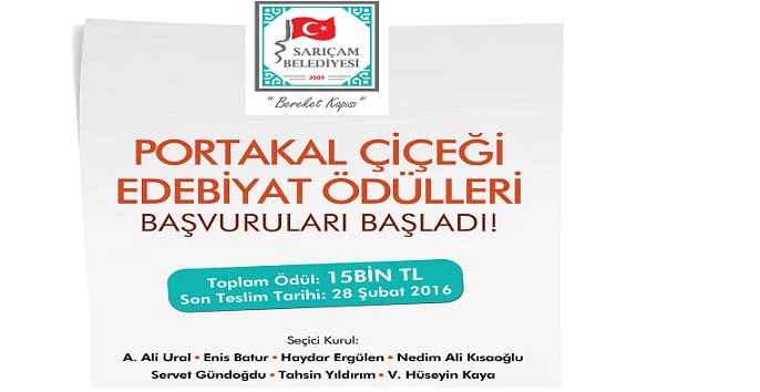 Portakal Çiçeği Edebiyat Yarışması