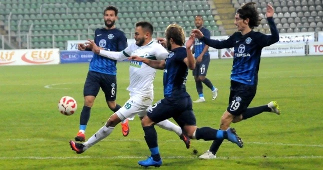 ŞİMŞEK GİRESUNSPOR İLE 1-1 BERABERE KALDI