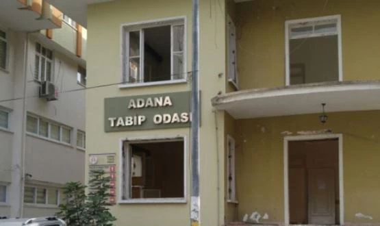 TABİP ODASI BİNASI YIKILIYOR