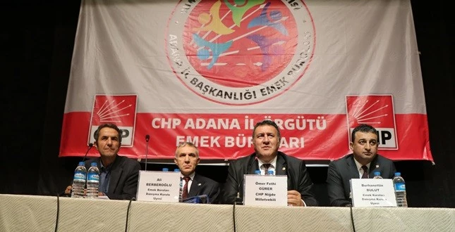 CHP, ADANA İL EMEK BÜROSU KURULDU