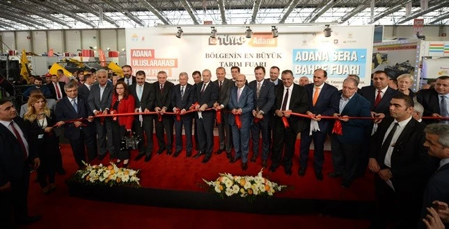 ULUSLARARASI TARIM VE SERA-BAHÇE FUARI ADANA’DA AÇILDI