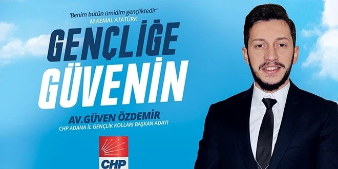 CHP İL GENÇLİK KOLLARI BAŞKANLIĞINA ADAY