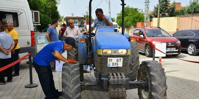 ÇİFTÇİLERE GEZİCİ MUAYENE İSTASYONU