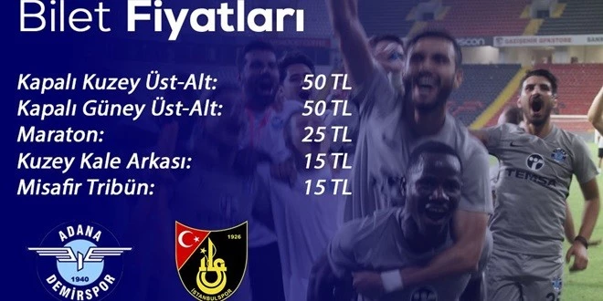 İSTANBULSPOR BİLETLERİ SATIŞTA