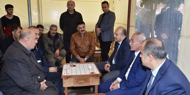 EMNİYET MÜDÜRÜ AKTAŞ HIZLI BAŞLADI.
