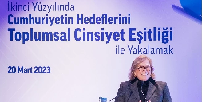 <strong>GÜLER SABANCI: “SADECE EŞİTLİK YETMEZ, HAKKANİYETLİ VE KAPSAYICI BİR KÜLTÜR ŞART”</strong>