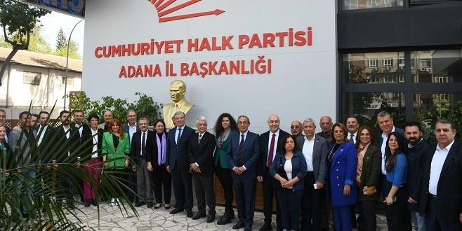 CHP ADANA ADAYLARINI TANITTI