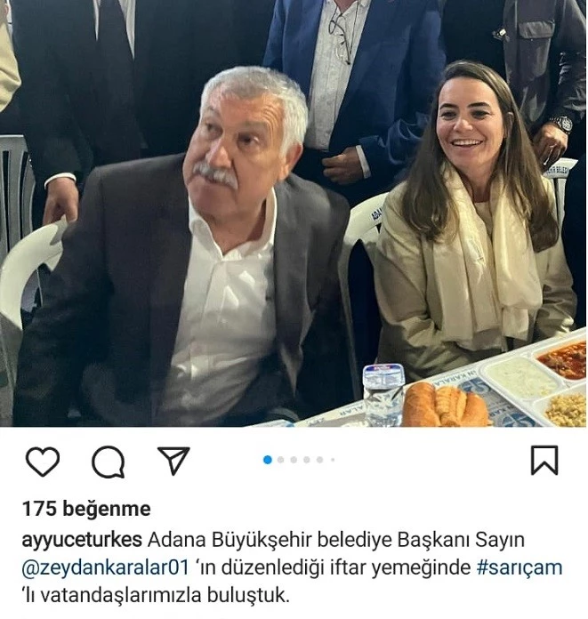 TÜRKEŞ VE KARALAR İFTAR SOFRASINDA