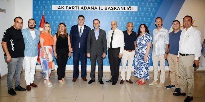 ECZACI ODASINDAN AK PARTİ İL BAŞKANI ZİYARETİ