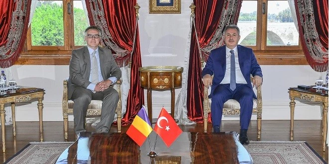 <strong>ROMANYA BÜYÜKELÇİSİ ADANA’DA</strong>