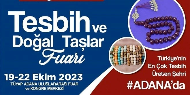 <strong>ADANA’DA 2. TESBİH VE DOĞAL TAŞLAR FUARI HAZIRLIĞI</strong>