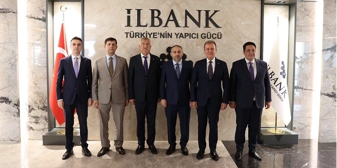 CHP’Lİ BAŞKANLARDAN İLLER BANKASI GENEL MÜDÜRÜNE ZİYARET