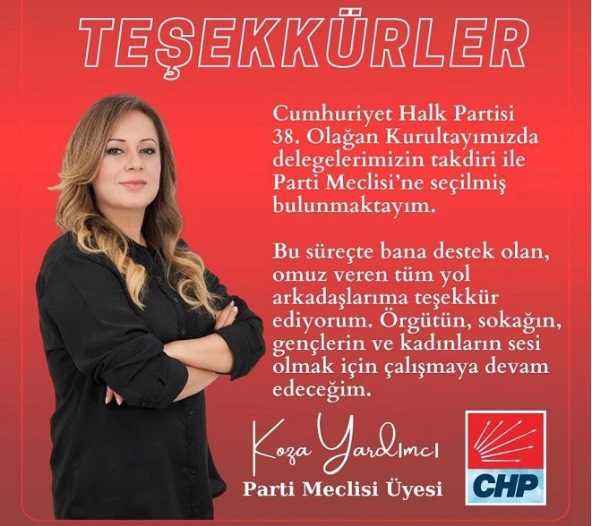 KOZA YARDIMCI CHP PM’DE