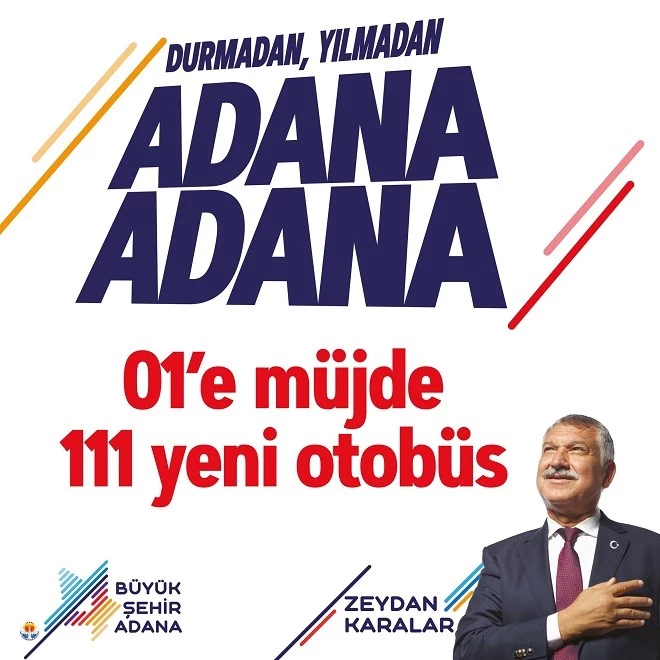 KARALAR’’DAN ADANA’YA 111 OTOBÜS